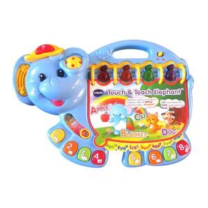 Vtech Touch and Teach Elephant - Learning Educational Toy Numbers Alphabet Songs